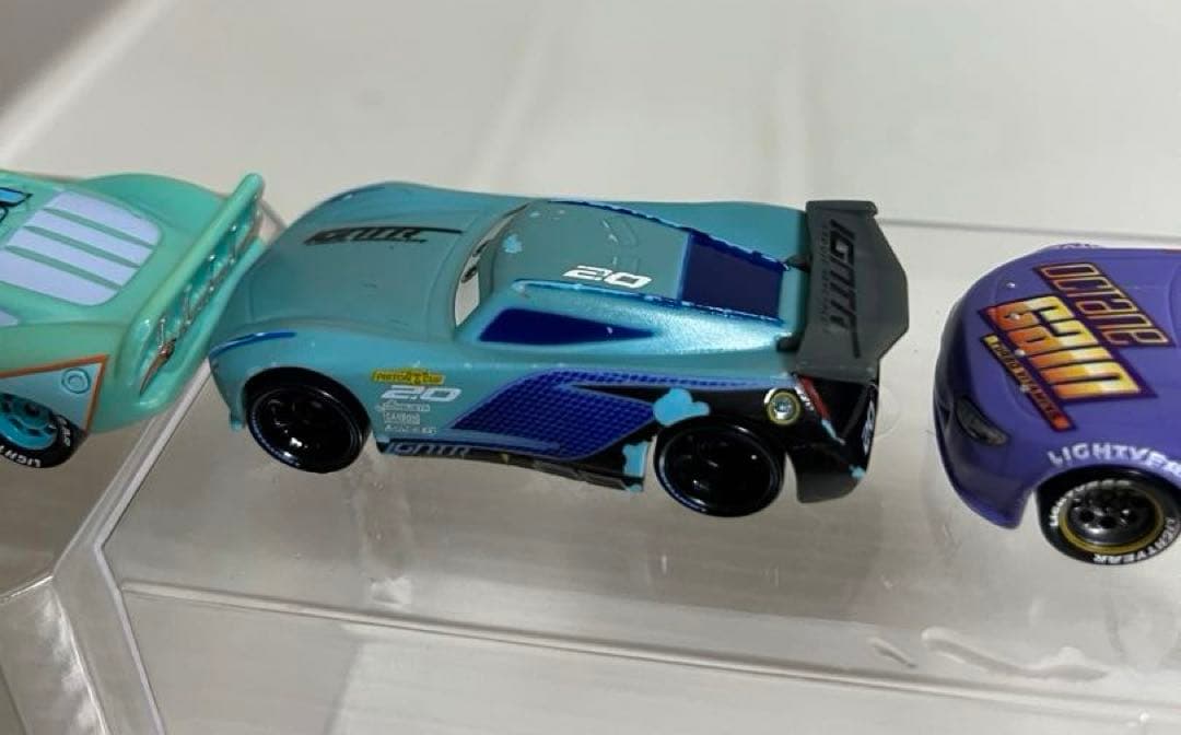 カーズ、マテル、ミニカー（マックイン、メーター）カラーチェンジ