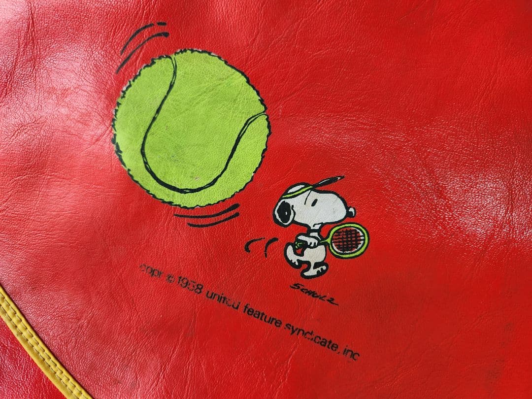 ピーナッツ スヌーピー テニス バッグ ©1958年 50s ヴィンテージ