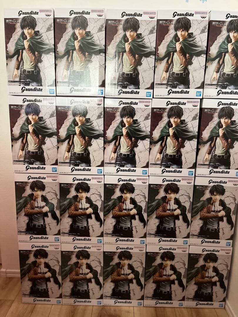Grandista 進撃の巨人 エレン リヴァイ 20体セット 2025年11月発売最新