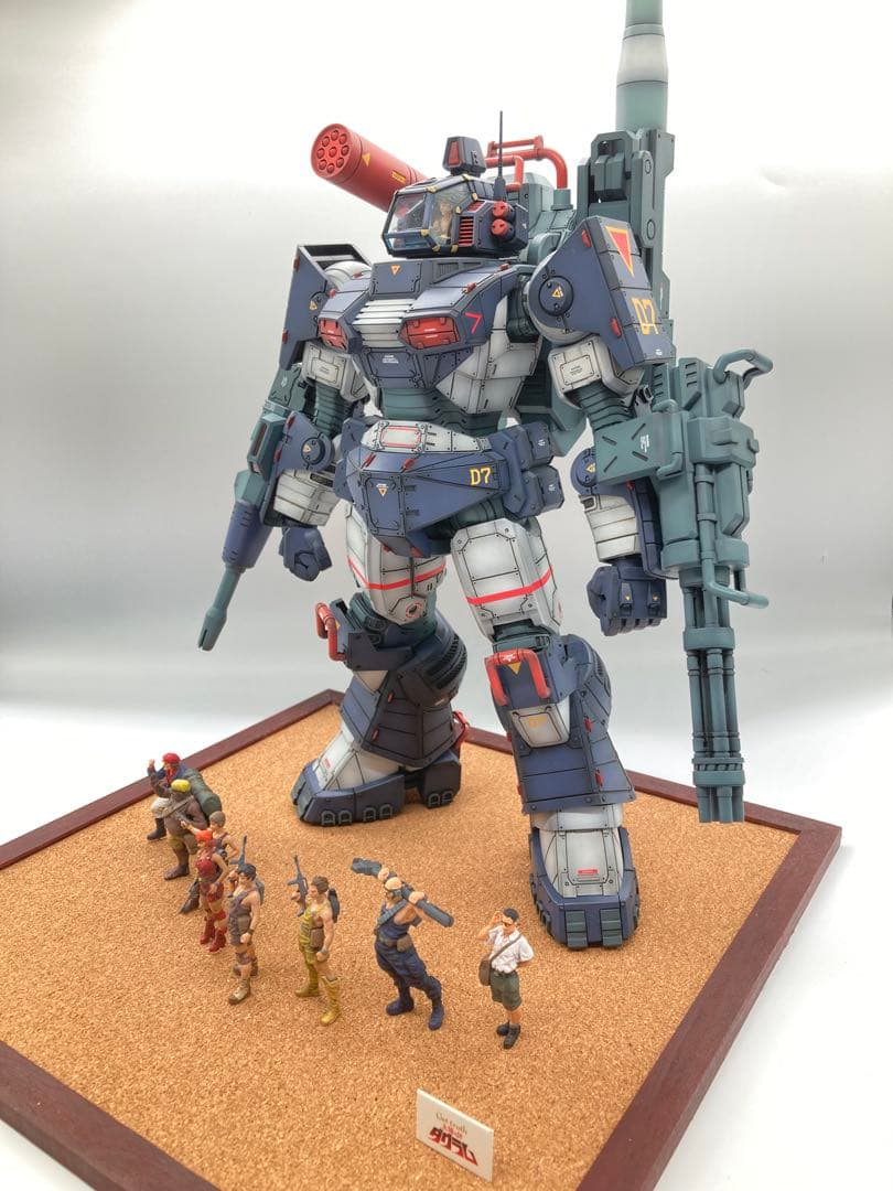 全塗装済み完成品 ダグラム Ver.GT DX コンプリート版 1/35 1/35 ダグラム Ver. GT DXコンプリート版」本日出荷開始！ ガトリング
