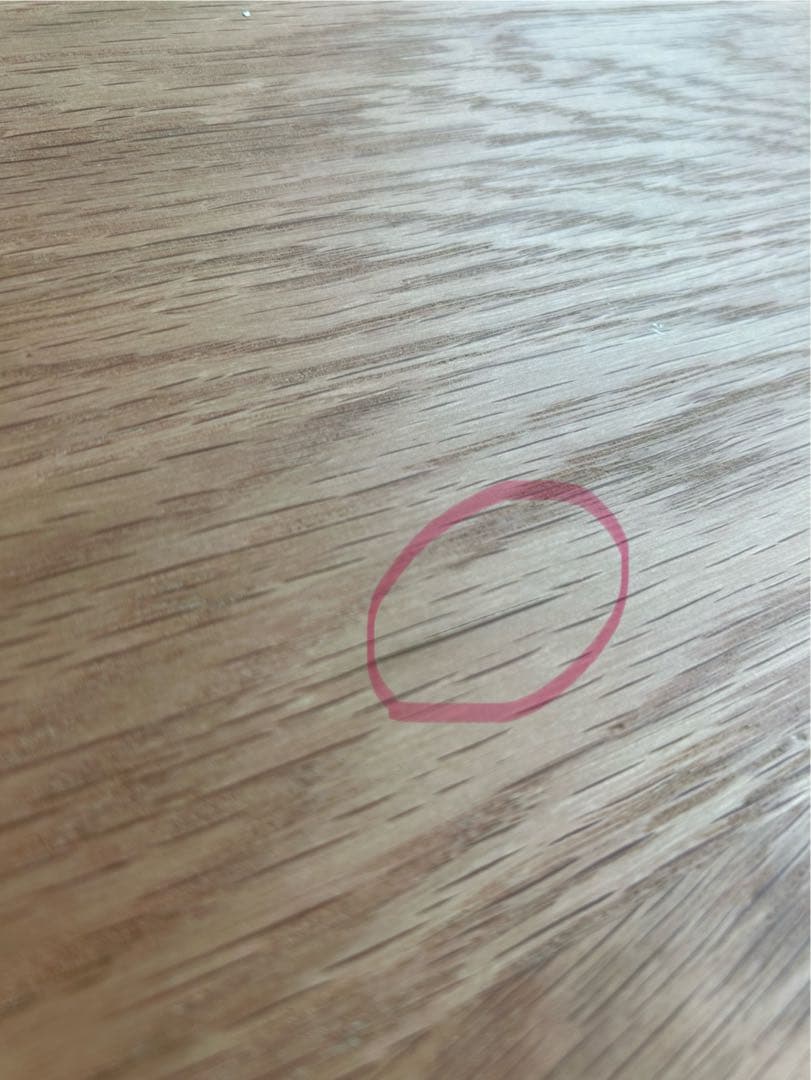 ダイニングテーブル　丸 約110cm × 110cm × 高さ70cm