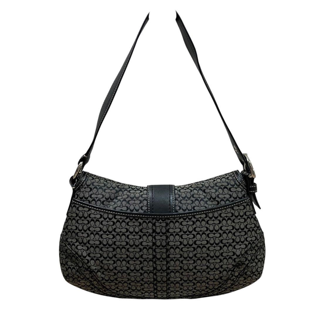 COACH ワンショルダーバッグ ソーホー シグネチャー レザー キャンバス