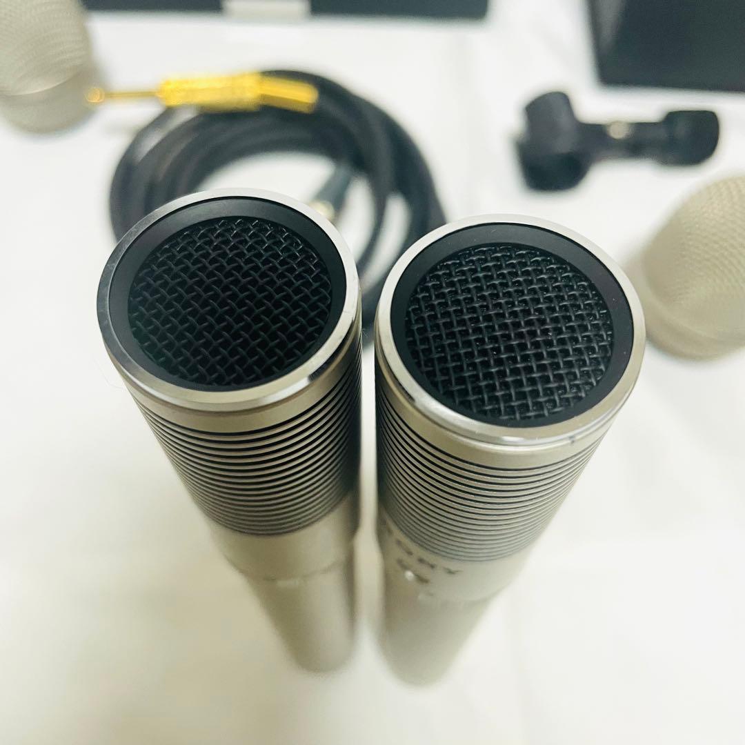 SONY エレクトレットコンデンサーマイク ECM-23F 2本セット