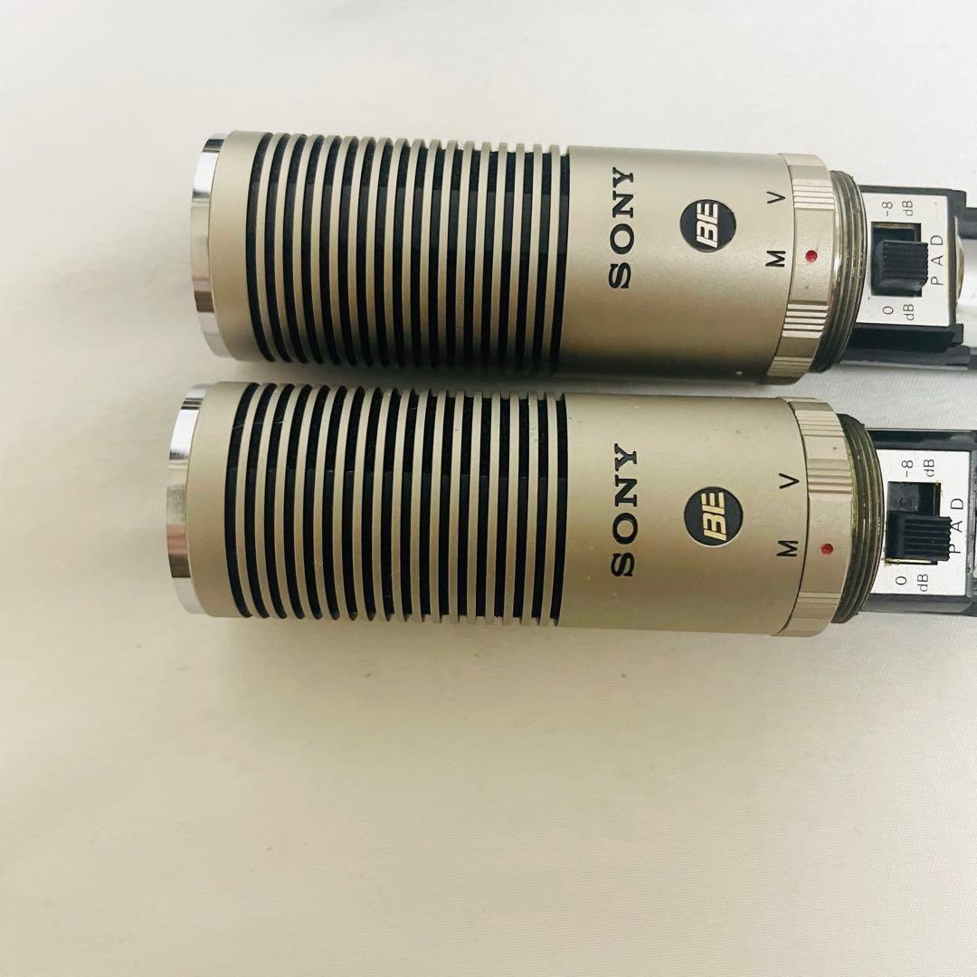 SONY エレクトレットコンデンサーマイク ECM-23F 2本セット