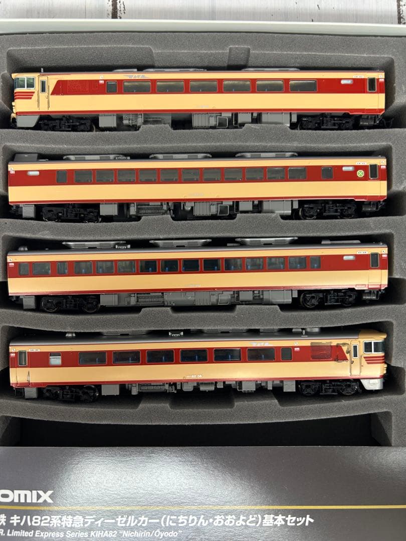 TOMIX 国鉄 キハ82系特急ディーゼルカー （にちりん・おおよど）基本セット