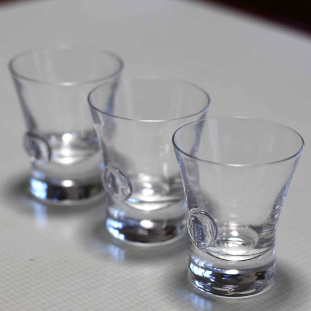 美品・3個セット】Erik Hoglundエリックホグランショットグラス