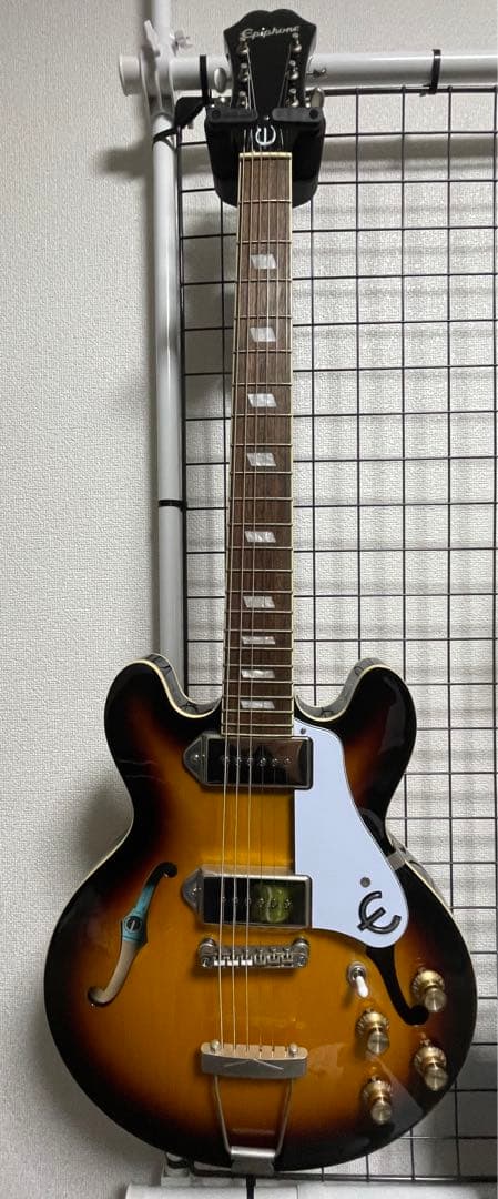 エピフォンカジノクーペVS中古フルアコ