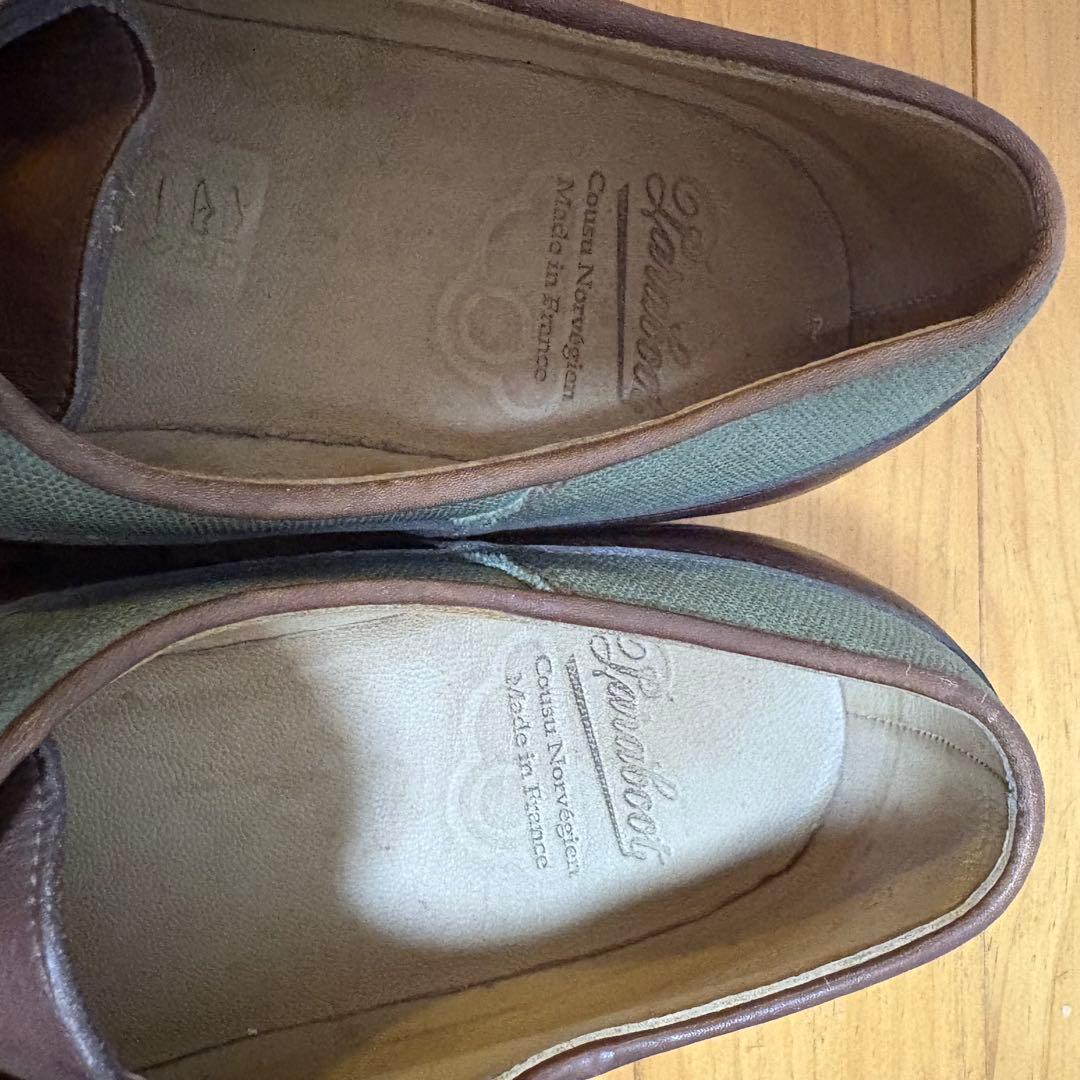 あじゃぱ【美品】パラブーツ 27ミラボー　Paraboot 靴　フランス製