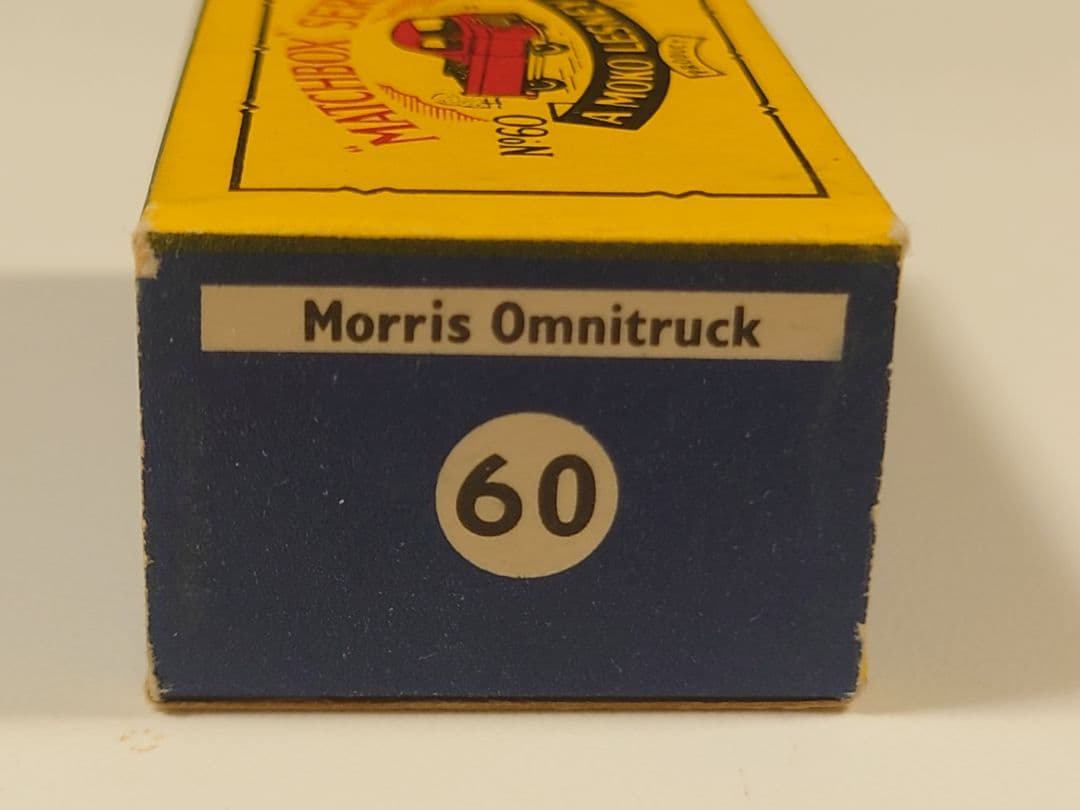 MATCHBOX No.60 MORRIS J2 PICK-UP ※silver