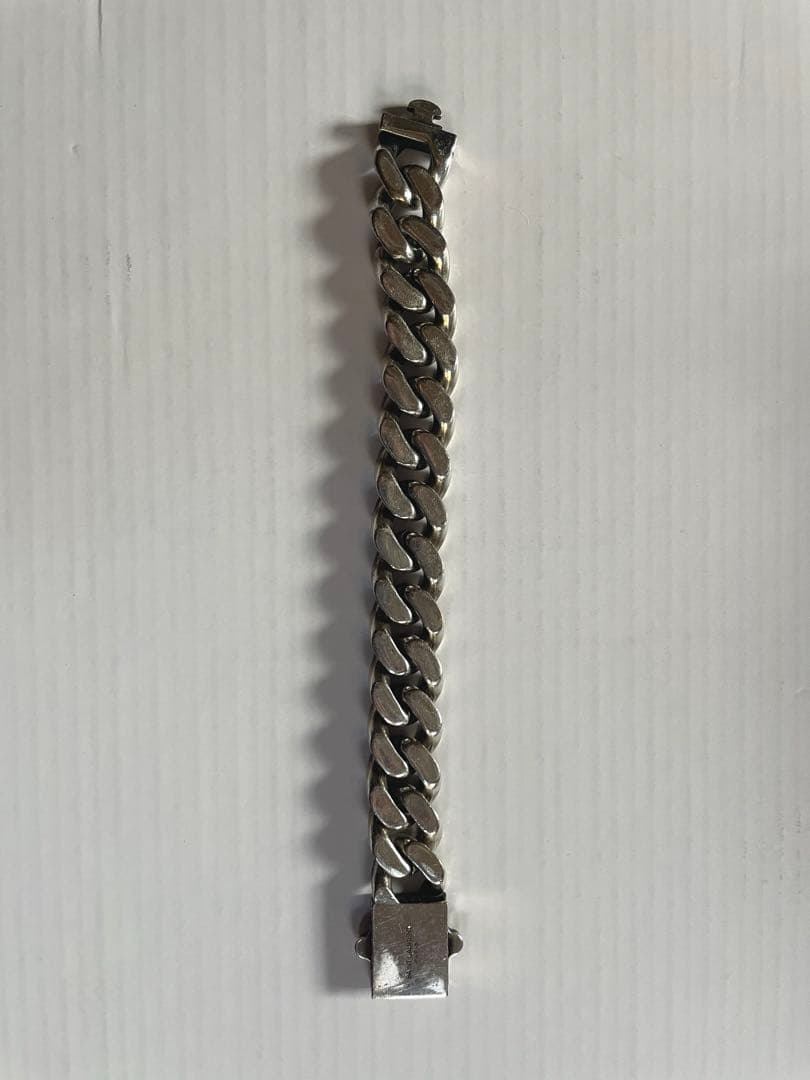 サンローラン　メタルチェーン　ブレスレット喜平