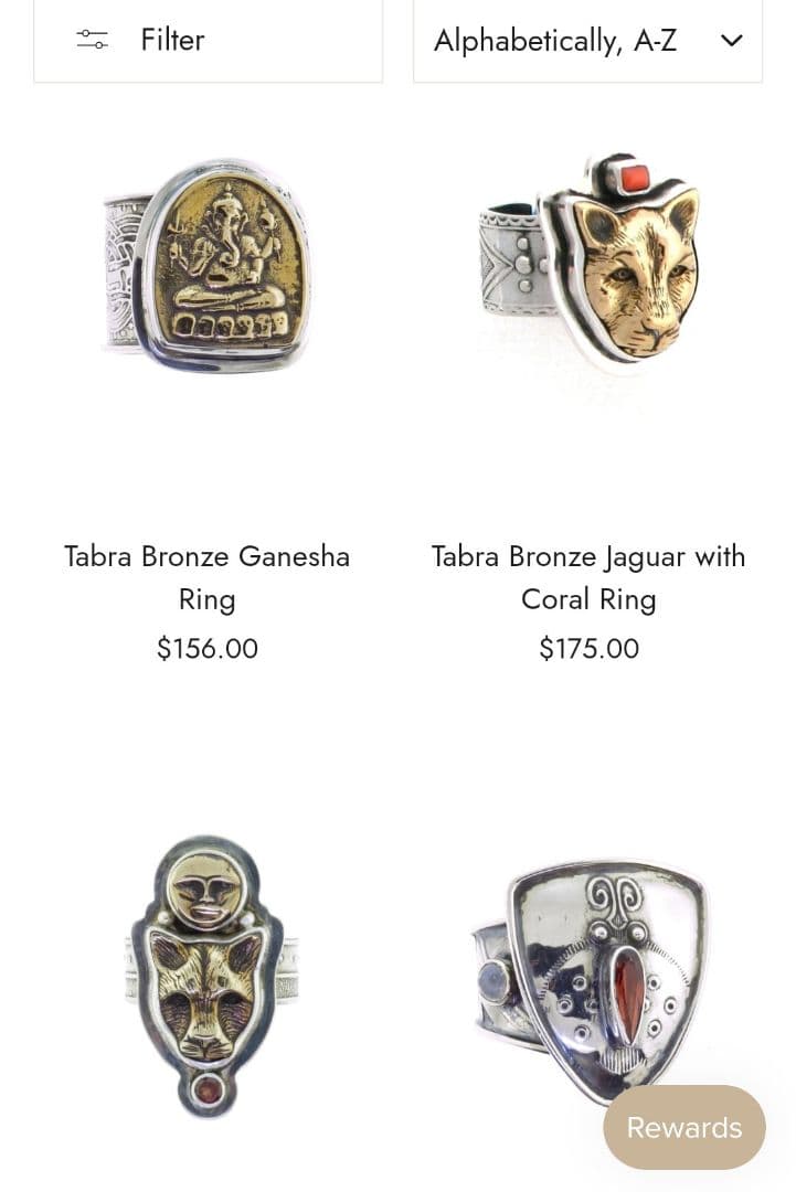 tabra tunoa タブラ　リング　指輪　シルバー　ハンドメイド　レア　希少