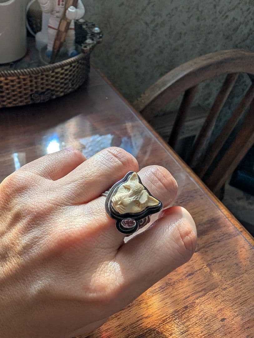 tabra tunoa タブラ　リング　指輪　シルバー　ハンドメイド　レア　希少