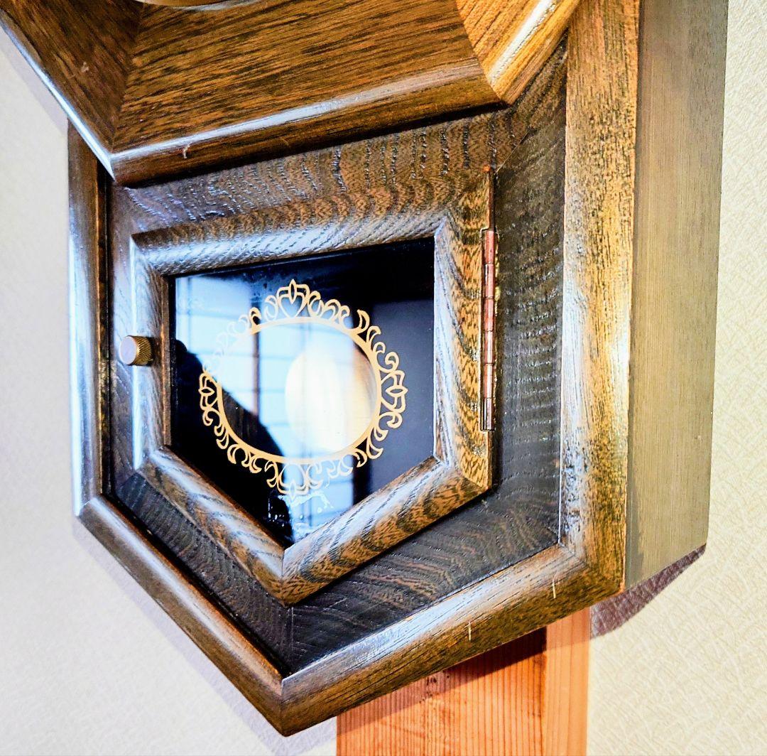 〈完動・極美品〉武田時計MAJESTY　31日巻　八角ゼンマイ振り子時計　古時計