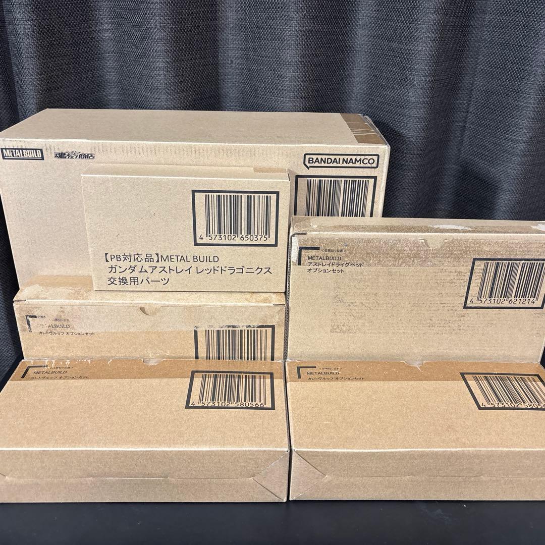 L BUILD ガンダムアストレイ　レッドドラゴニクス＋オプション4点