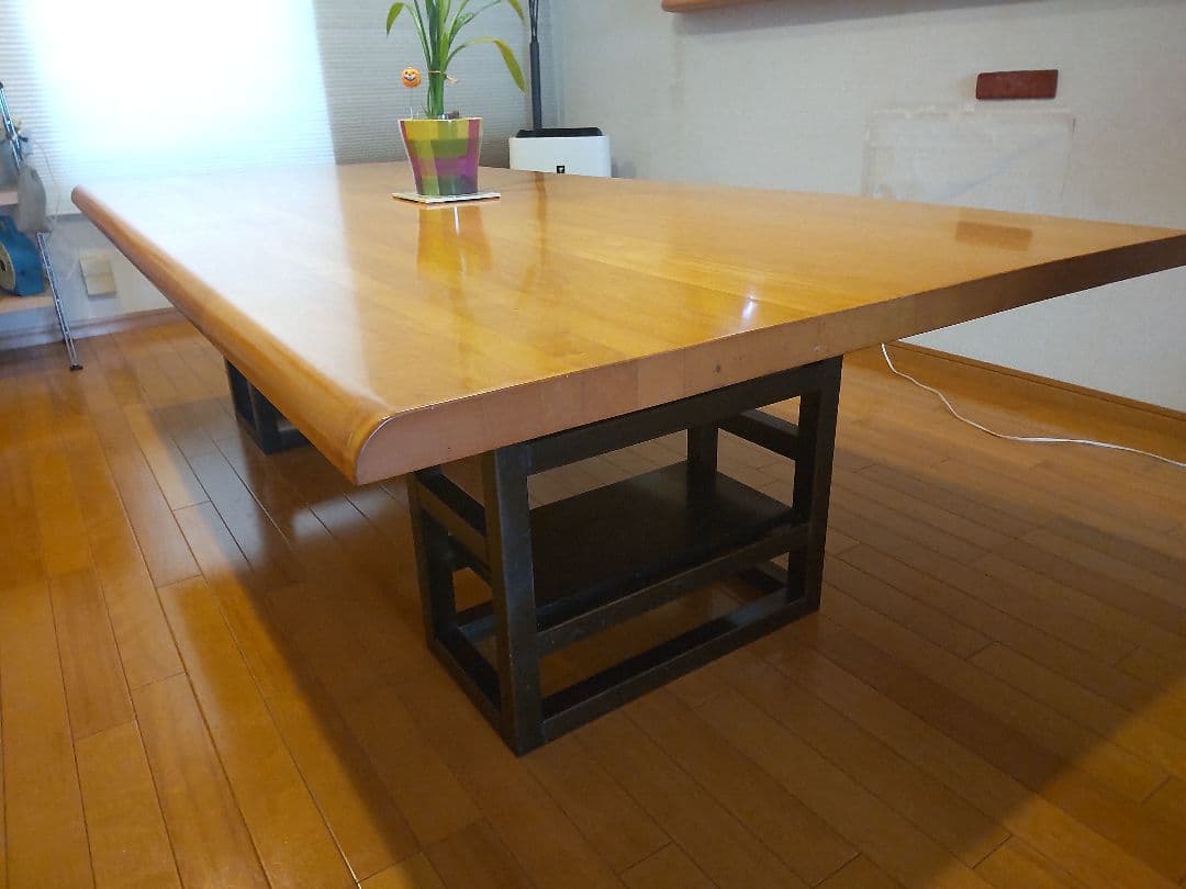 【※天板のみ！福岡】静岡家具製作 ダイニング ローテーブル メープル 天然木