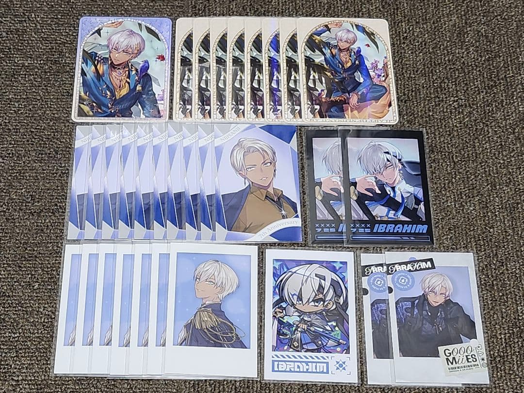 イブラヒム NIJIベア チェキ にじさんじ レア ノーマル NIJIベア vol.2