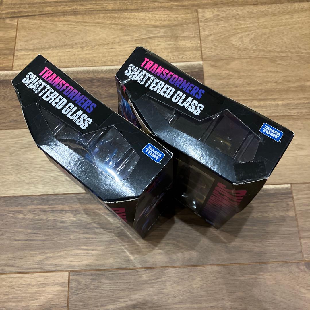 トランスフォーマー　シャッタードグラス ブラー　ゴールドバグ　セット　開封品