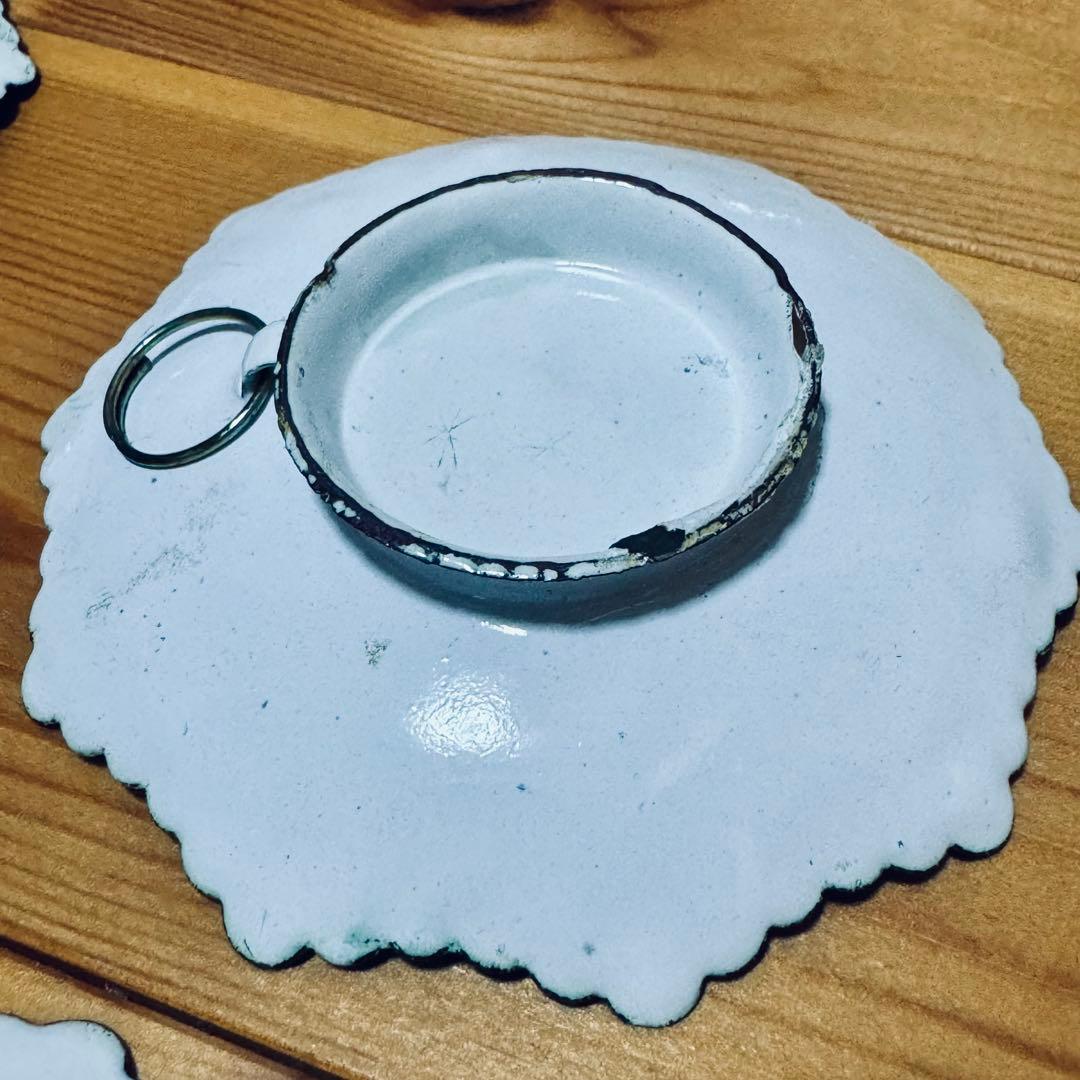 ペルシャ　エナメル皿 アクセサリートレイ エスニック　皿