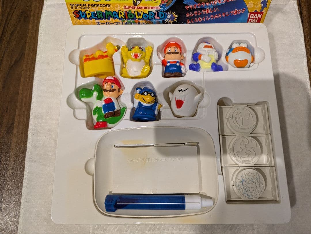任天堂 1991 スーパーファミコン スーパーマリオワールド スタンプ