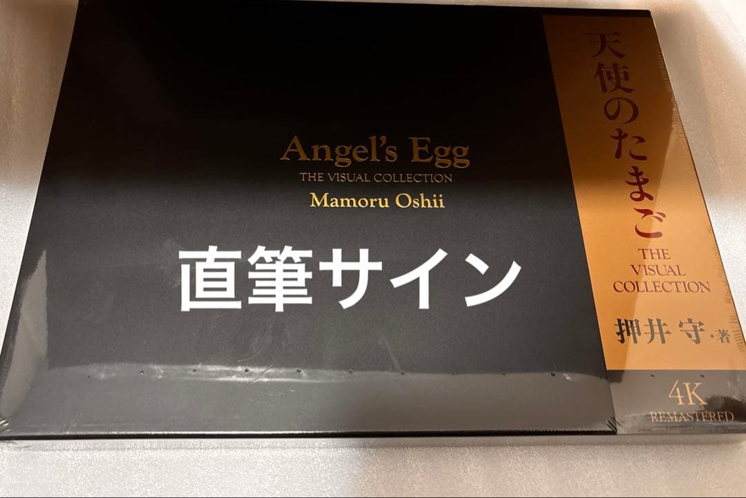 天野喜孝 直筆サイン入り 天使のたまご イメージボード集 100部 限定