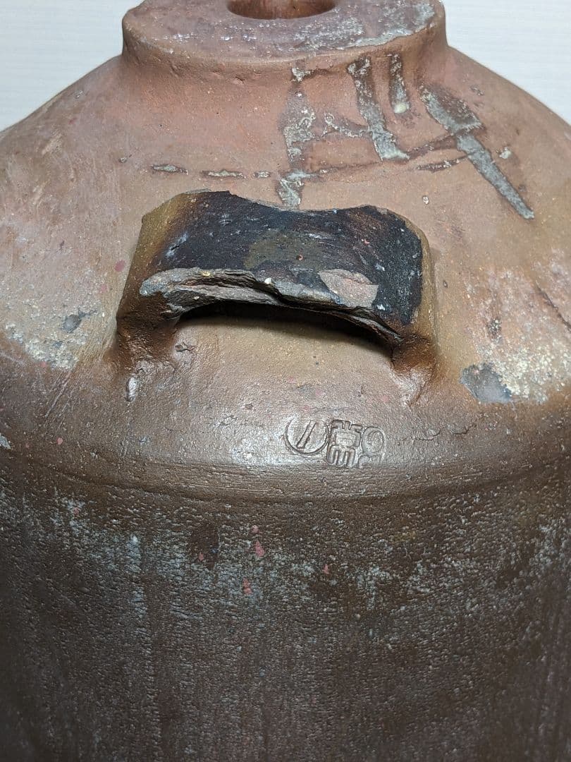 明治～昭和初期 常滑焼 焼酎瓶 焼酎甕 置物 花器 花瓶 壺 酒器 レア