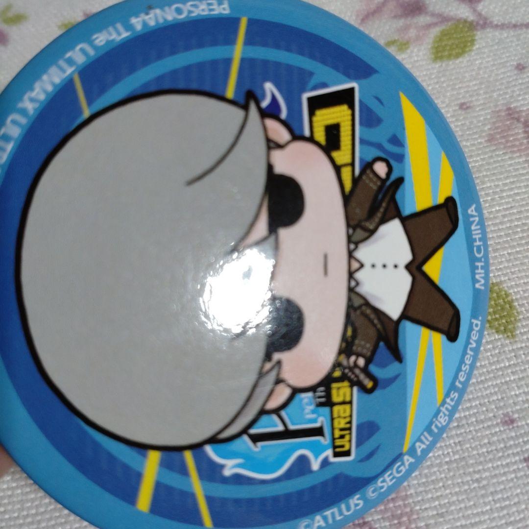 ペルソナ4 フォーチュンバッジ 鳴上悠 主人公 番長 缶バッジ