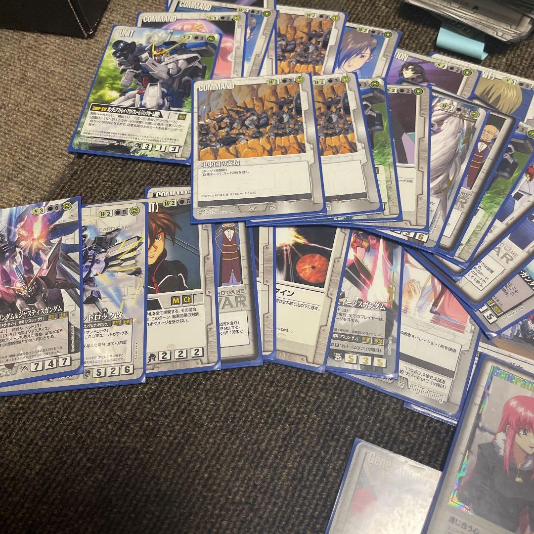 本物 ガンダムウォー 白単デッキ