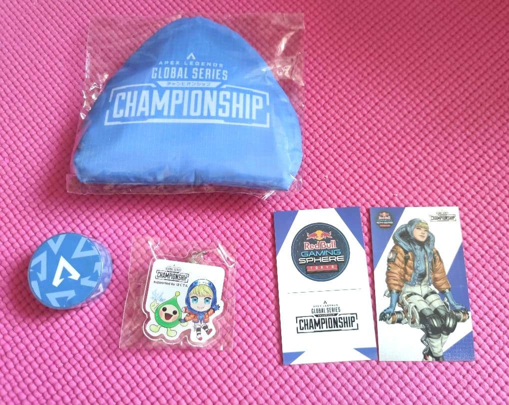 ALGS Year5 札幌ノベルティセット apex ワットソン バッジ バッグ