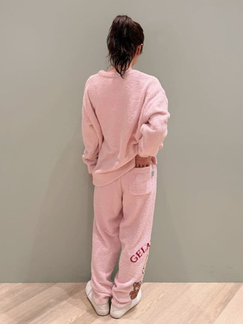 タグ付✨ジェラートピケ スヌーピー ジャガードプルオーバー＆ロングパンツセット