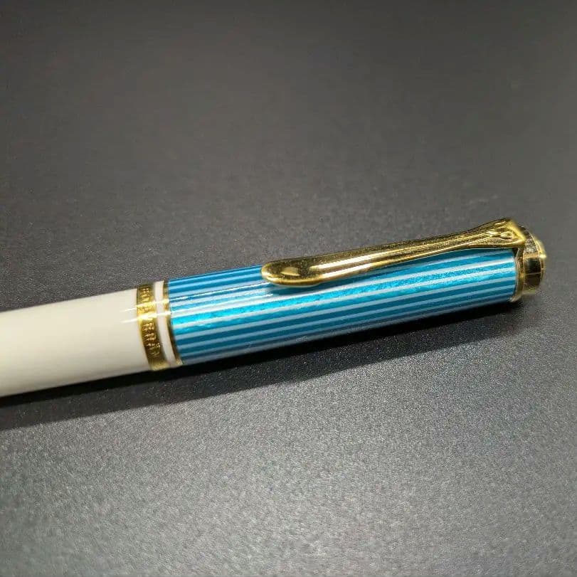 希少美品】Pelikan ターコイズ ボールペン 2018年限定 - メルカリ