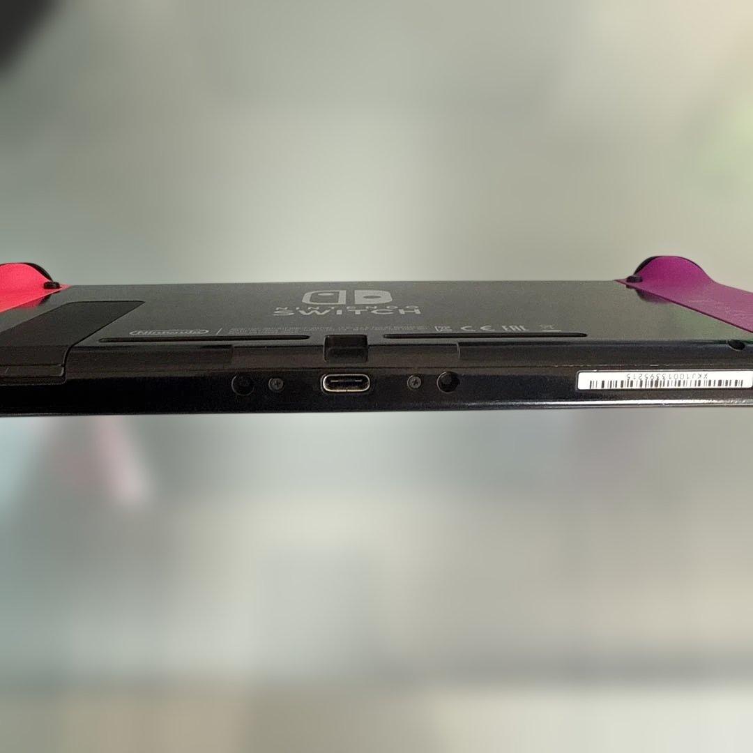 Nintendo Switch 本体 ピンク/黒　追加JOY-con4個セット