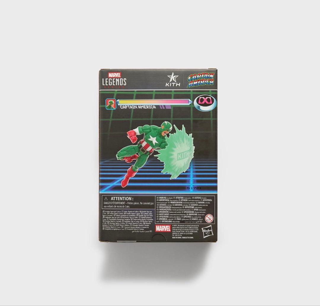KITH マーベル カプコン フィギュア キャプテンアメリカ Marvel Ca