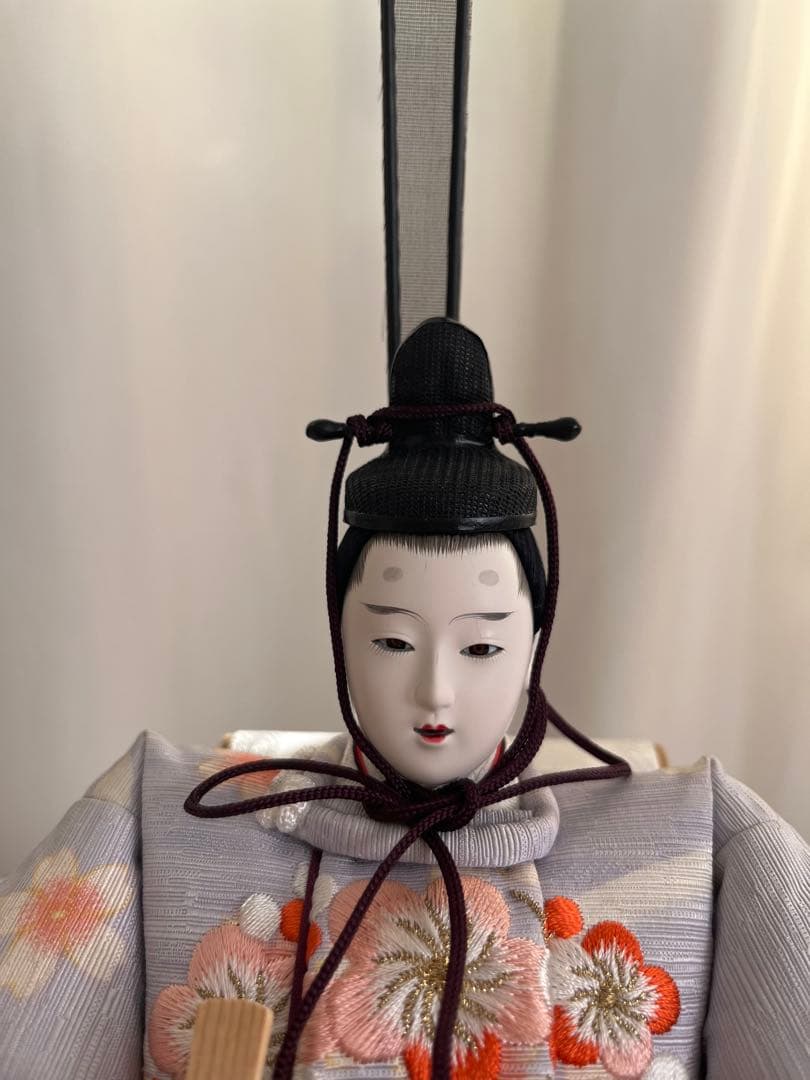 親王飾り　吉徳大光　吉徳監修　京都西陣伝統裂地