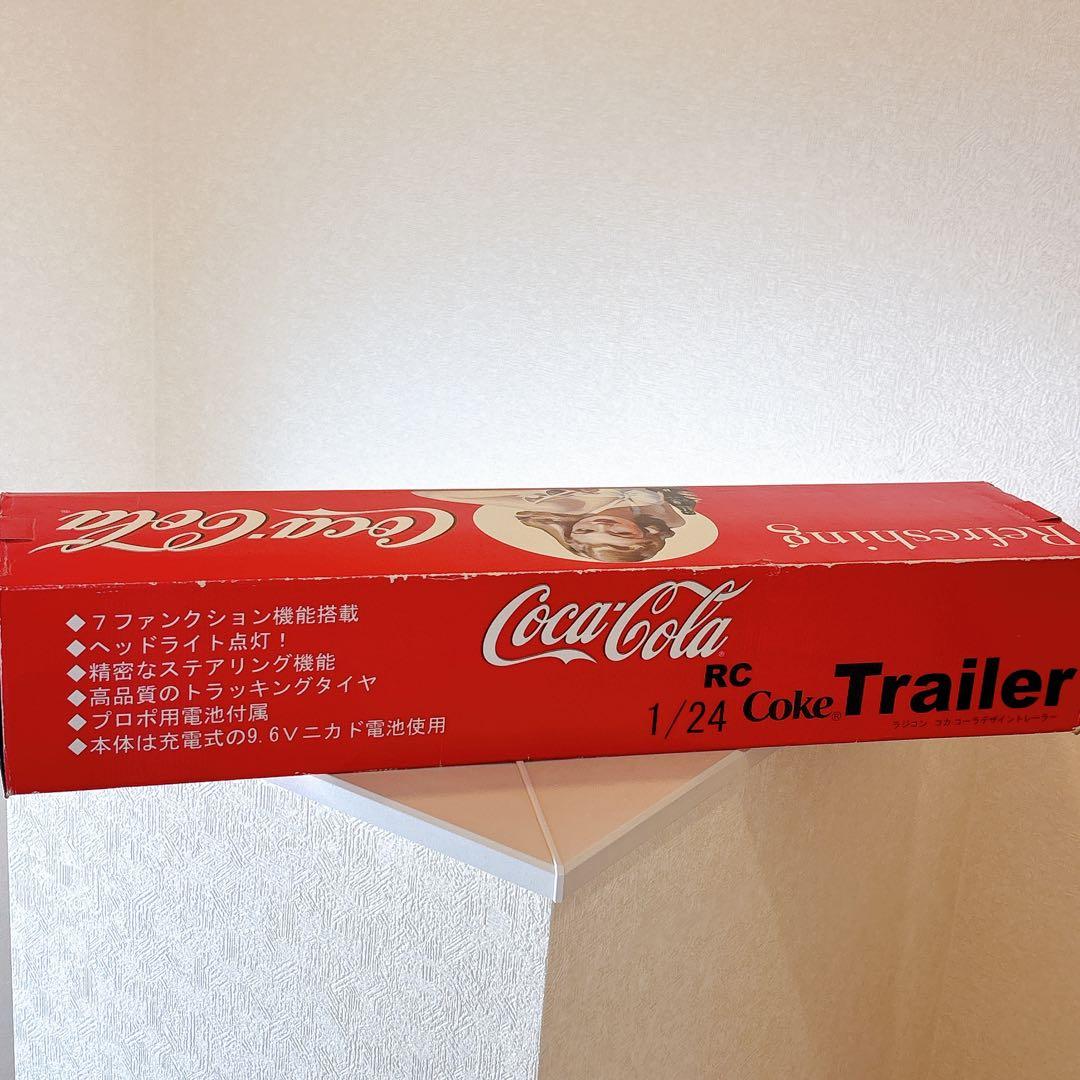 希少！ 特大 コカコーラ トレーラー ラジコン 全長70cm 120周年記念品
