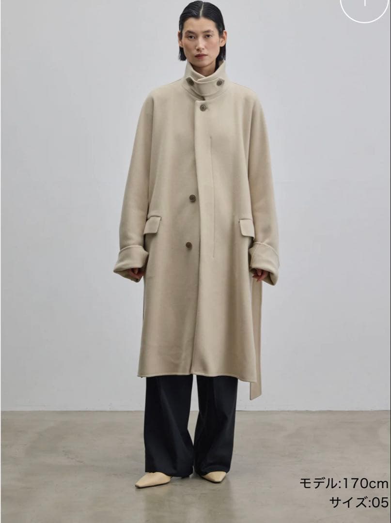 SOEJU グレー スーパー140メルトンバルマカーンコート - メルカリ