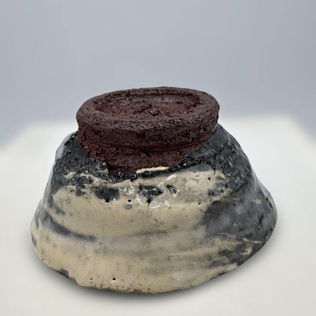 四代 真清水蔵六 刷毛目 酒盃