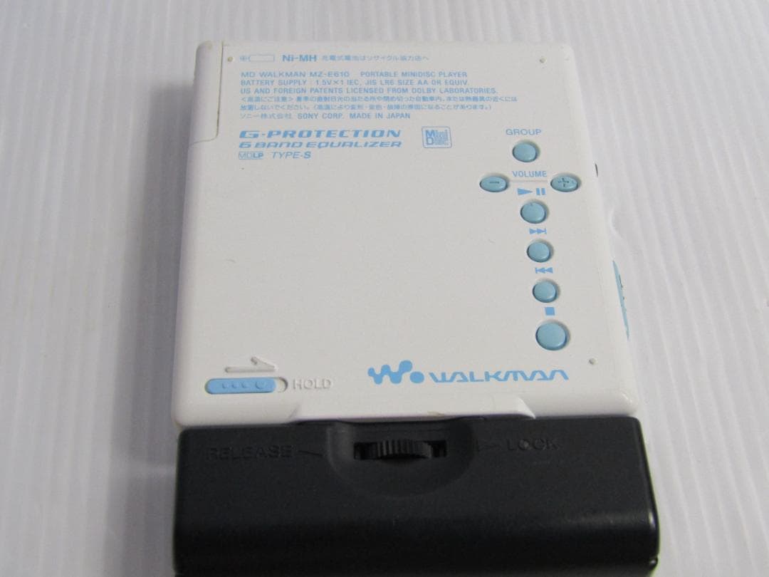 A2785 SONY ソニー MZ-E610 MDプレーヤー A2785 SONY ソニー MZ-E610