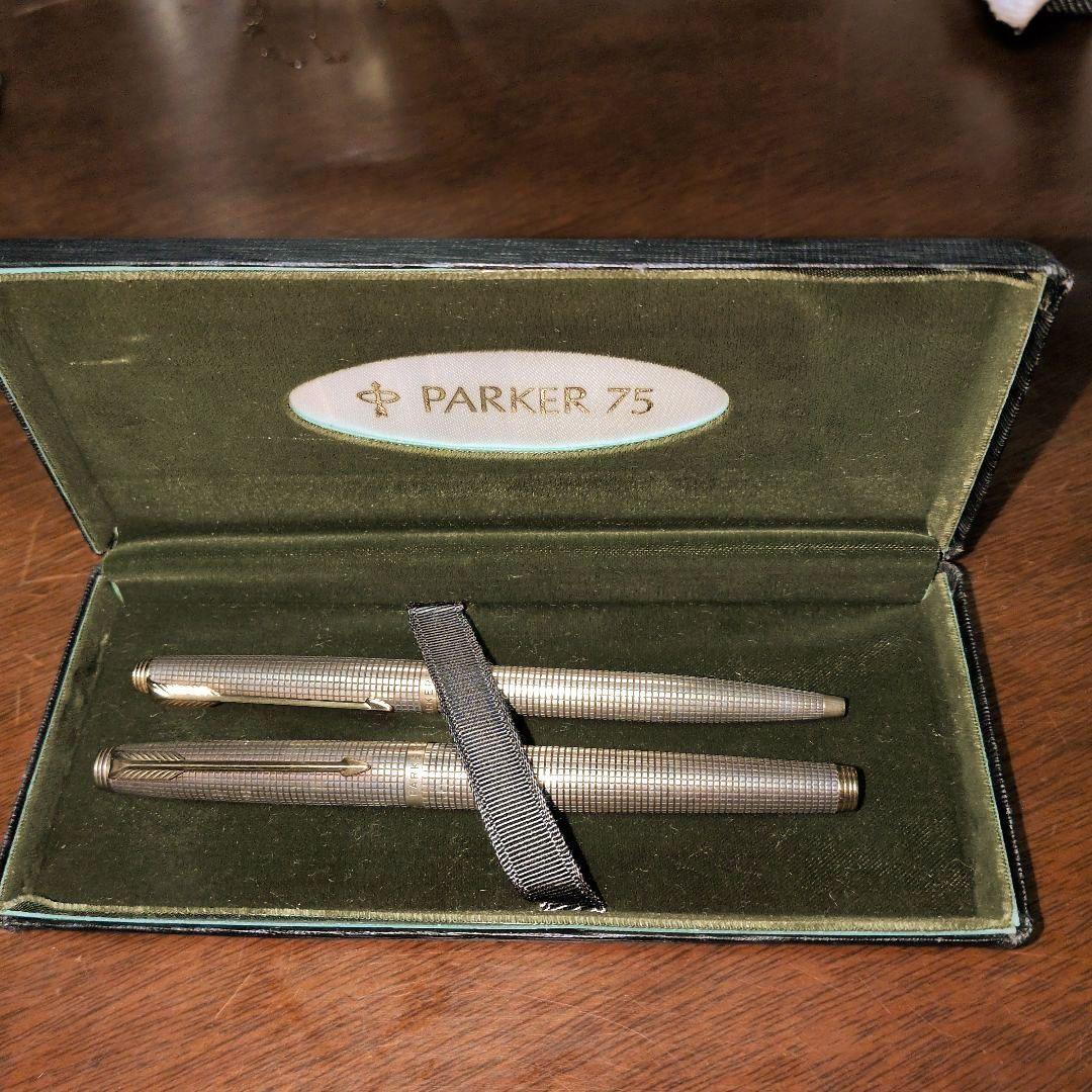 Parker 75 万年筆・ボールペンセット パーカー公式限定】【名入れ】｜スペシャルギフトセットPARKER