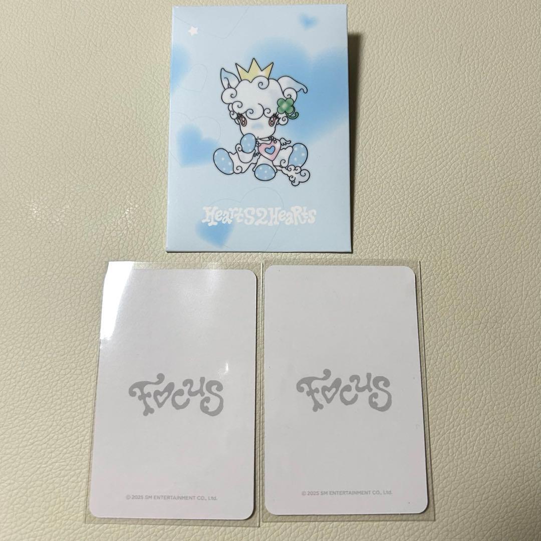 H2H ステラ トレカ FOCUS MD 韓国 Hearts2Hearts - メルカリ