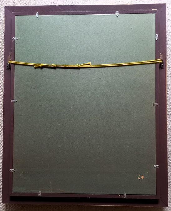 中島義行　タイトル「聖母子」　P１２号　リアリズム最高傑作　真作保証