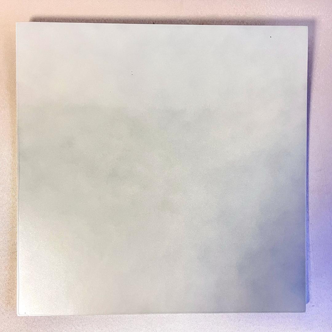 ★新品未使用 超美品 ★リバーシブル折敷　ガンメタリック✖️メタリックホワイト