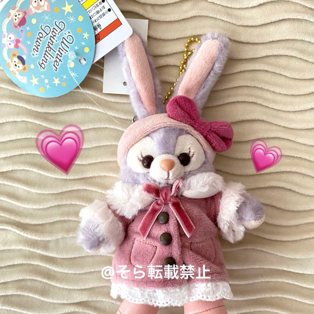 ステラルー ウィンタートゥインクリングタウン ぬいぐるみバッジ 2022