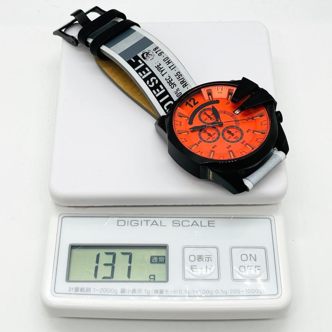 【レア】美品 ディーゼル メガチーフ DZ-4535 動作良好 腕時計 y2k