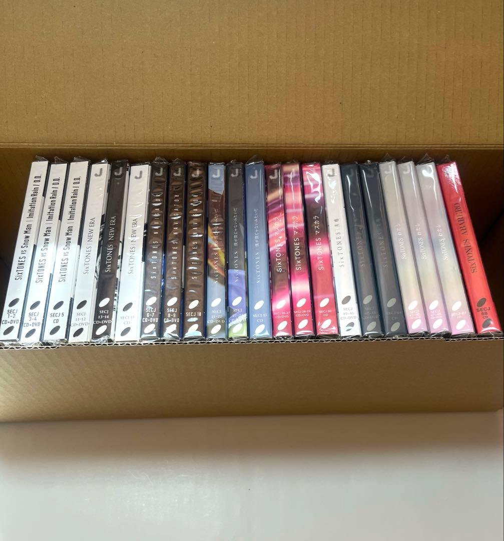 SixTONES CD シングル セット まとめ売り 特典付き - メルカリ