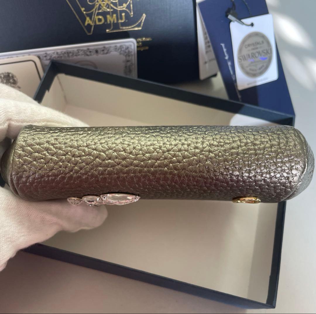 ADMJ スワロフスキーケース ガンメタ