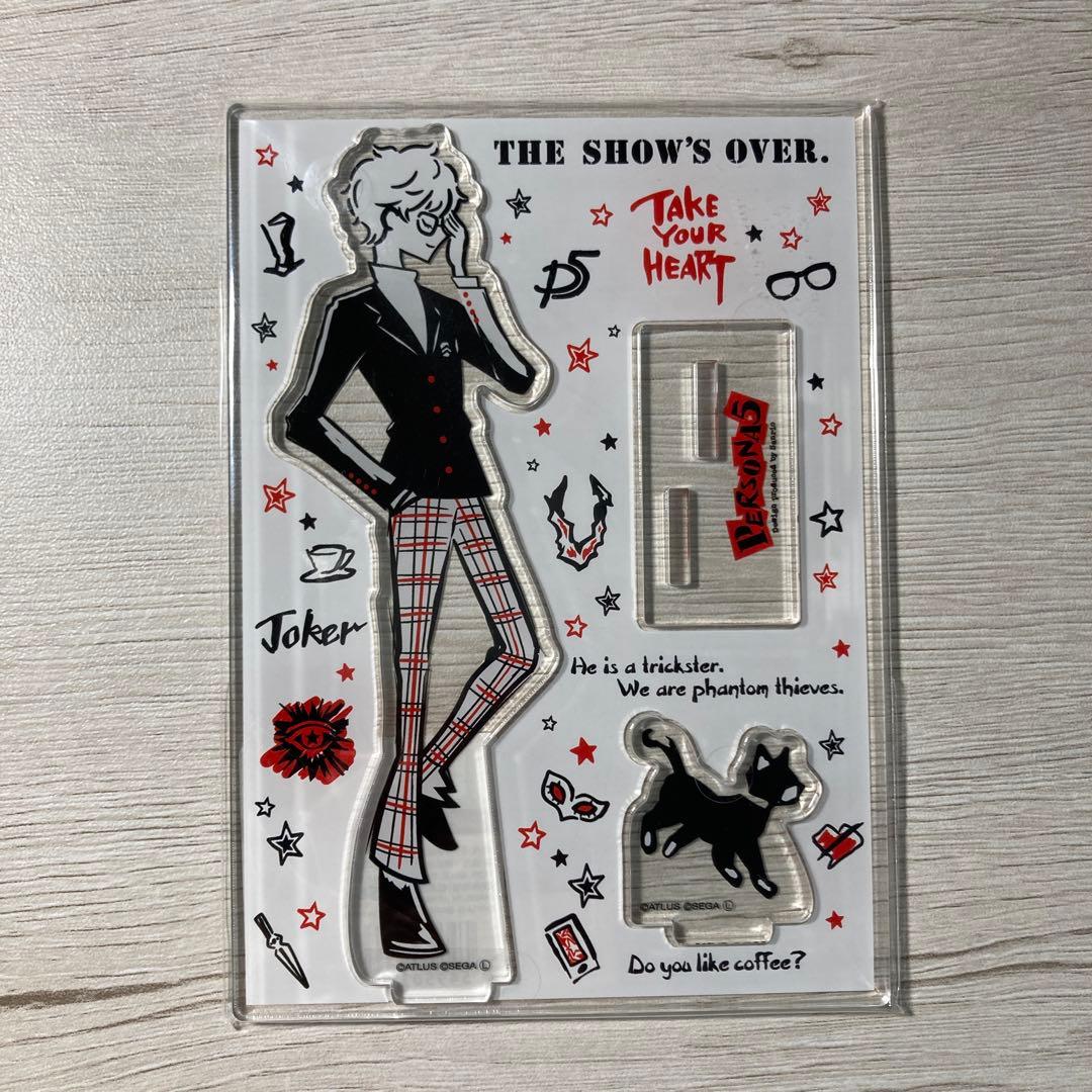 国内正規品 ペルソナ5 サンリオコラボ 主人公 ジョーカー アクリルスタンド