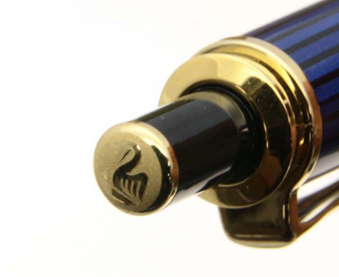 ★ペリカン ボールペン スーベレーン K400 ブルーストライプ ★現状品★