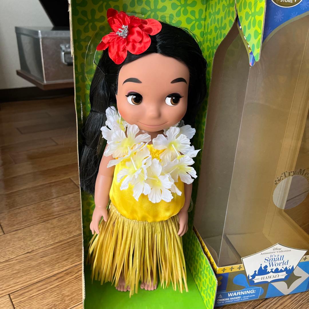 アニメータードール イッツアスモールワールド ディズニー ハワイ限定