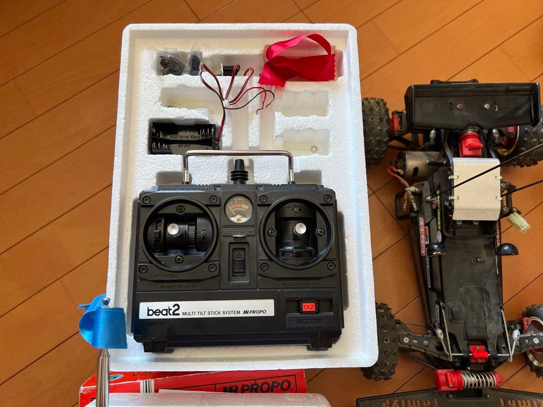 タミヤ ホットショット&トムス ラジコン&プロポセット ジャンク 当時物