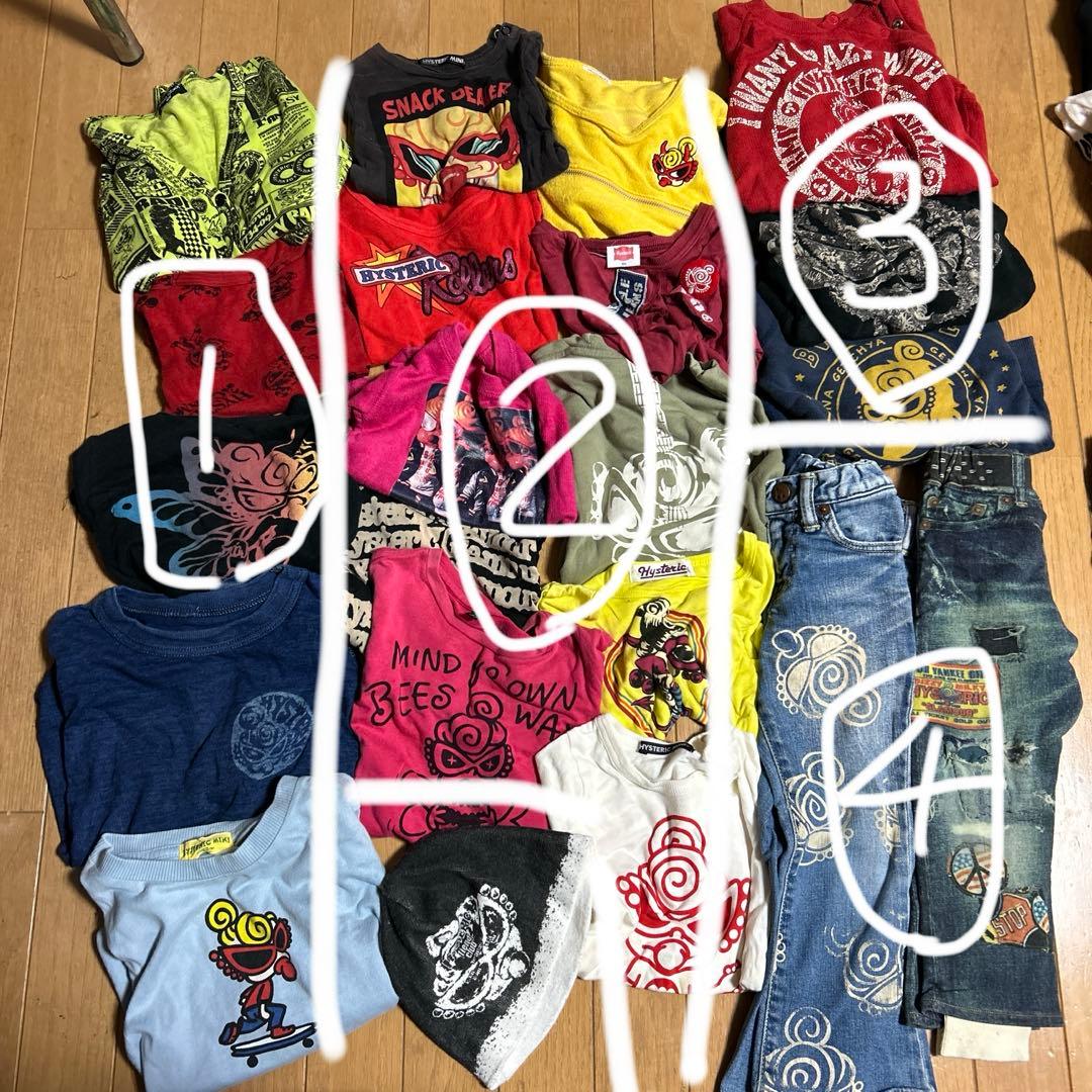 ヒスミニ まとめ売り ヒステリックミニ/ヒスミニ/HYSTERICMINI80.90/30